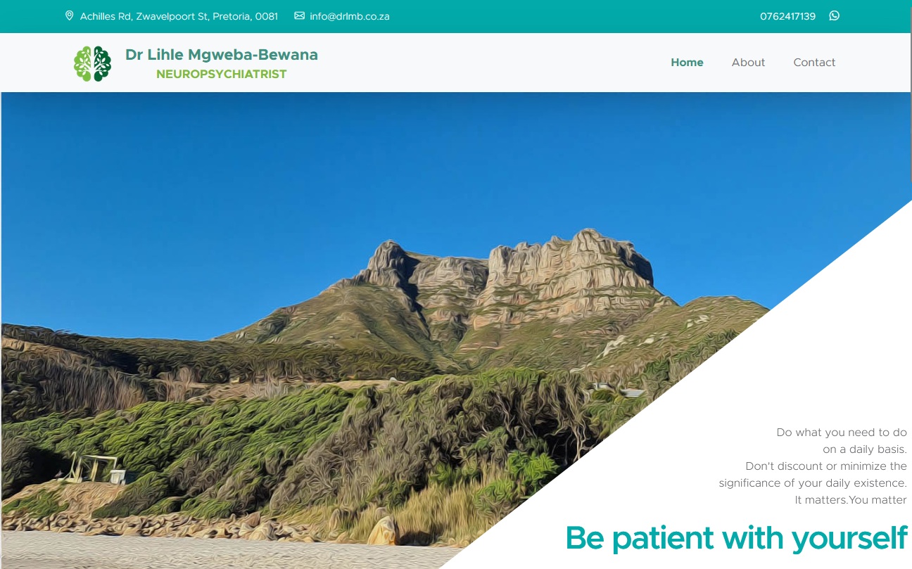 Dr. LMB website screenshot